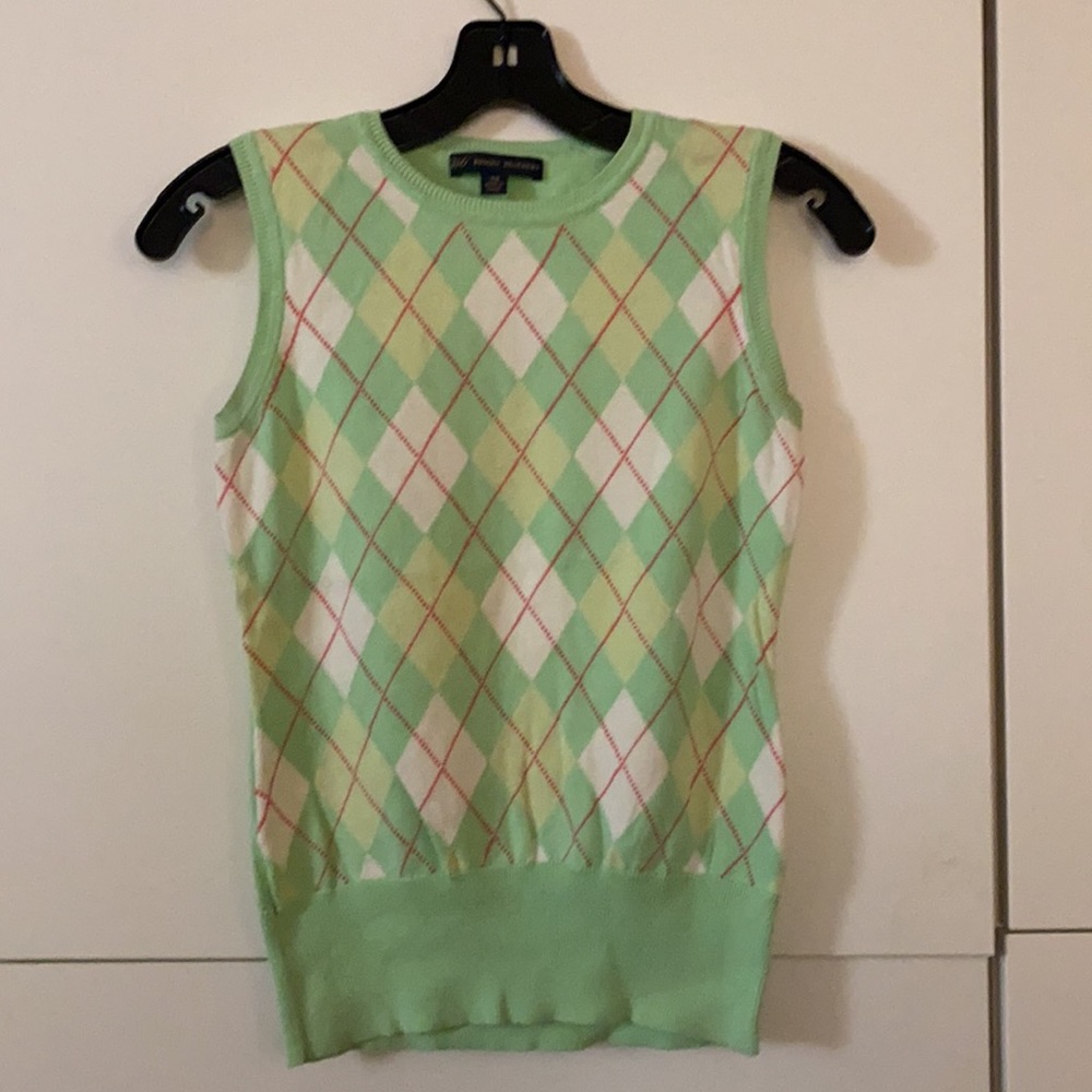 Brooks brothers cotton sweater vest XS
